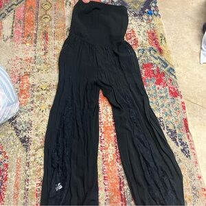 Venus Women’s One-piece Jumpsuit With Side lace Size large Black resort wear